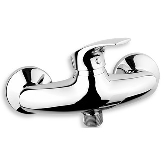 Umyvadlová baterie Metalia 57 100 mm, chrom, nástěnná, Novaservis 57074/1,0